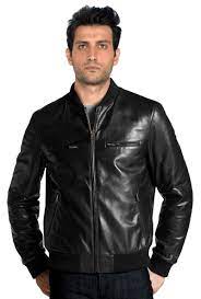 Shop For Simple And Elegant Mens Leather Bomber Jacket Online Mens Leather Bomber Jacket Leather Bomber Jacket Leather Bomber