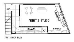 Gallery Of Artist S Studio Chan Architecture 9 Studio Floor Plans Art Studio At Home Artist Studio