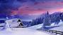Snow House In The Mountains