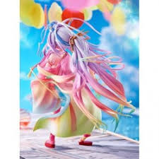 Heat wave of extreme sun and sky background. Shiro Summer Season Ver No Game No Life Meccha Japan