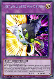 Battles of legend 2021* features cards from yugi, zane truesdale, syrus truesdale, sherry leblanc, yuma, and more! Light And Darkness Winged Kuriboh By Alanmac95 On Deviantart