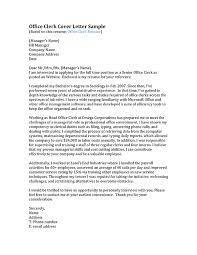 Office Clerk Cover Letter Samples Resume Genius Cover Letter For Resume Cover Letter Sample Job Cover Letter