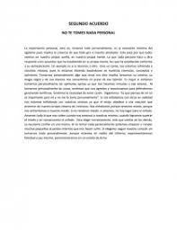 El sueño externo tiene tantas reglas que cuando nace un niño captamos su esta es la discusión completa sobre los cuatro acuerdos pdf resumen. Resumen El Segundo Acuerdo Resumenes Jesus Gtz2016