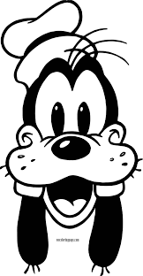 Animated Black And White Cute Pictures Pin By Norma Searcy On Wecoloringpage Goofy Drawing Disney Stencils Cartoon Coloring Pages