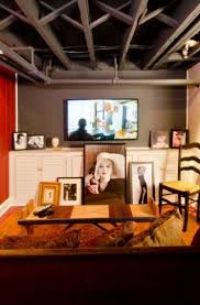 This basement office room works so well because it really has everything you need. 29 Unfinished Basement Design Ideas Sebring Design Build