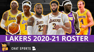 Your best source for quality los angeles lakers news, rumors, analysis, stats and scores from the fan perspective. Lakers Roster Breakdown Looking At All 20 Lakers Going Into Training Camp For 2020 21 Youtube