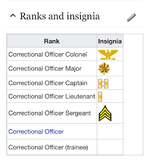 Florida Department Of Corrections Officer Rank Department Of Corrections Correctional Officer Prison