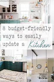 More small kitchen design ideas. 8 Budget Friendly Ways To Update A Kitchen Instantly Updating House Kitchen Renovation Home Renovation