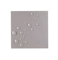 Door het geperforeerde metaal ontstaat een mooi licht effect. Wall Light Star Rain From Raak 1960s Vintage Design