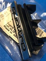 Audi Quattro Calandre A4 S4 Rs4 B8 2013 2016 Badge Original 8k0853736b2zz Ebay En 2020 Audi Quattro Audi Rs4