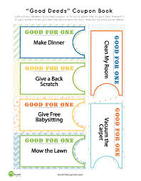 Good Deed Coupon Book Printables Mom It Forward Coupon Book Coupon Template Free Printable Coupons
