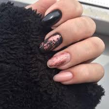 For champagne's sake how stunning glittery rose gold nail designs are! 35 Gorgeous Rose Gold Nails Perfect For Any Event 2021 Guide