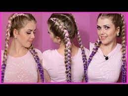 Start off with hair in the front of your head, as it's easier to control. How To Add Extensions Into Dutch Braids For Only 3 Dollars Youtube Braids With Extensions Colored Hair Extensions Dutch Braid Hairstyles