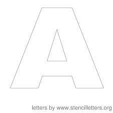 I've used these free printable letters so many times i've lost count. Free Printable Letter Stencils Stencil Letters 12 Inch Uppercase Stencil Letters Org Large Letter Stencils