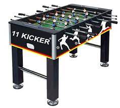 Kicker® marine is designed around two principles; Tischkicker Kickertisch Profi Kicker 45kg Kickern Masse 137x75x87cm Izzy Sport 30 Jahre Erfahrung Bei Herstellung Und Entwicklung Von Sportprodukten Bollerwagen Nestschaukeln Spielwaren Freizeitartikeln Und Trampolinen Fur Den Indoor Und