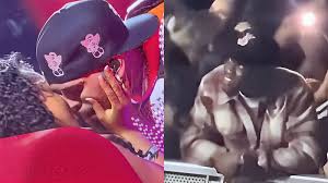 Chris Brown KISSES married woman on stage, husband's reaction goes viral