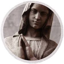 Statue Of The Virgin Mary Onesie by French School