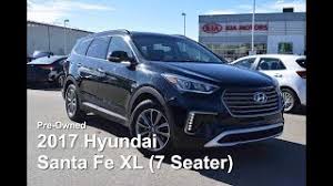 However the santa fe doesn't have it all its own way. 2017 Hyundai Santa Fe Xl 7 Seater Awd Suv Youtube