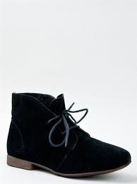 Black Ankle Boots No Heel Leather Pin On Women S Boot Fashion And Most Popular