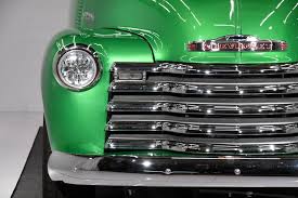 Image result for Chrome Green 1950 Truck
