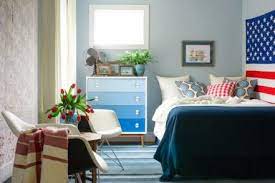 Adding Vintage Americana Style To A Guest Bedroom Guest Room Colors Decor Home Decor