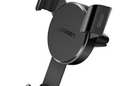 Ugreen Support Telephone Voiture Gravite A Grille Aeration En Aluminium Compatible Avec Iphone Xs Max Xr X 8 Support Telephone Voiture Support Telephone Iphone
