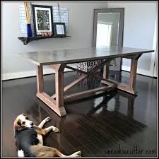 The 1x2's are an inch and half wide so adding two of those adds three inches overall to the length and width. 25 Awe Inspiring Dining Tables To Make Yourself The Saw Guy
