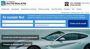 Leasing Auto Rulate Predare Leasing Preluare Leasing Auto Car Lease Bucuresti
