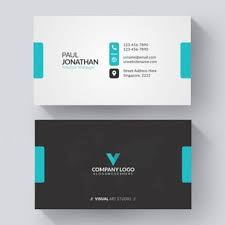 All files in the archive are easy to use. Download Blue And White Business Card For Free Business Cards Creative Templates Business Cards Vector Templates Vector Business Card