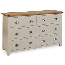 Check spelling or type a new query. Portland Oak Stone Painted 6 Drawer Wide Chest Portland Furniture
