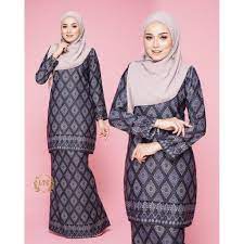 Pada bagian lengan dibuat agak … 30 Ide Design Baju Kurung Moden Songket Terkini Moden Design