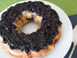 Gateau Renverse Aux Bleuets Culinary Food Desserts