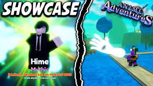 SHOWCASING *NEW* HIME LIMITED UNIT! *UPDATE 9* In Anime Adventures Roblox -  YouTube