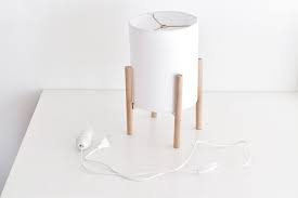 Continue reading 9 easy ikea lamp hack with burlap and ribbon photo credit: A Diy Mid Century Modern Lamp