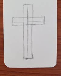 All you will need is a pencil, a piece of paper, and perhaps an eraser. How To Draw A Cross Step By Step For Beginners Artofit