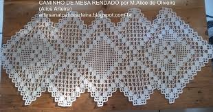 Caminho De Mesa Branco De Croche Caminho De Mesa Caminho De Mesa Com Grafico Caminho De Mesa Passo A Passo Caminho De Mesa Renda Trilho Mesa Croche Caminho De Mesa De Croche Caminho De Mesa