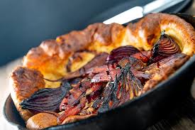 Where did its unusual name come from? Roast Vegetable Toad In The Hole With Balsamic Veggies Krumpli