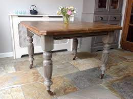 Metal dining room table and chairs victorian bulldogs. Antique Victorian Pine Dining Table Desk On Castors Painted Annie Sloan Grey French Linen Pine Dining Table Dining Table Dinning Table