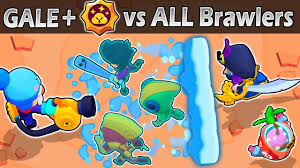 Gale is a chromatic brawler who could be unlocked as a brawl pass reward at tier 30 from season 1: Gale Estelar Vs Todos 1vs1 77 Combates Nuevo Brawler Youtube