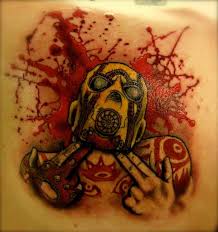 Get daily updates for video game art galleries packed with loads of concept art, character artwork, and promotional pictures. Village Tattoo Nyc Villagetattoony Borderlands Tattoo Gaming Tattoo Psycho Tattoo