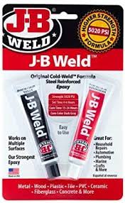Amazon Com J B Weld 8265s Original Cold Weld Steel Reinforced Epoxy 2 Oz Automotive In 2020 Best Glue For Metal Strongest Glue Metal Glue