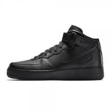 Nike Air Force 1 Mid 07 Black And White Shoes Nike Air Force 1 Mid 07 Black Black Black Skates Ro Nike Shoes Shoes Nike Air Force High