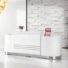 Popular Elegant Design Beauty Salon Furniture Reception Desk White Front Desk Counter Furniture Reception Desk Salon Furniture Beauty Salon Furniture