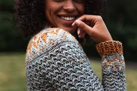 In a way, fair isle women's cheap sweaters need no ornament, because the pattern lies about the neck and shoulders like a gorgeous jeweled necklace. Free Colorwork Yoke Sweater Crochet Com