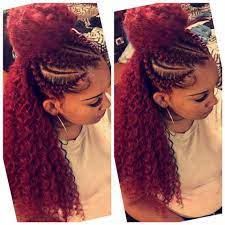 Love This Style Different Color Hair Styles Hair Braided Hairstyles