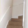 Wood handrail with 2x2 wood. 3