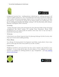 To help the bride making the right decision, there are hundreds of best wedding planning apps with various functions. Free Wedding Planner Android App By Anderson Harry Issuu