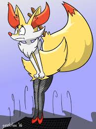 It evolves from fennekin starting at level 16 and evolves into delphox starting at level 36. Braixen Amie Shefalitayal