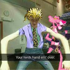 | see more about anime, icon and couple. This Is A Bit Crude But R Shitpostcrusaders Jojo S Bizarre Adventure Know Your Meme
