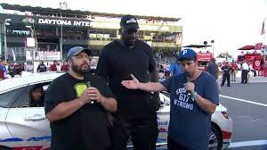 Today in the nationwide series the guy said gentlemen start your sprinters ,i meant engines ! Adam Sandler Kevin James And Shaq Sing Lady And Gentleman Start Your Engines Nascar Daytona Youtube